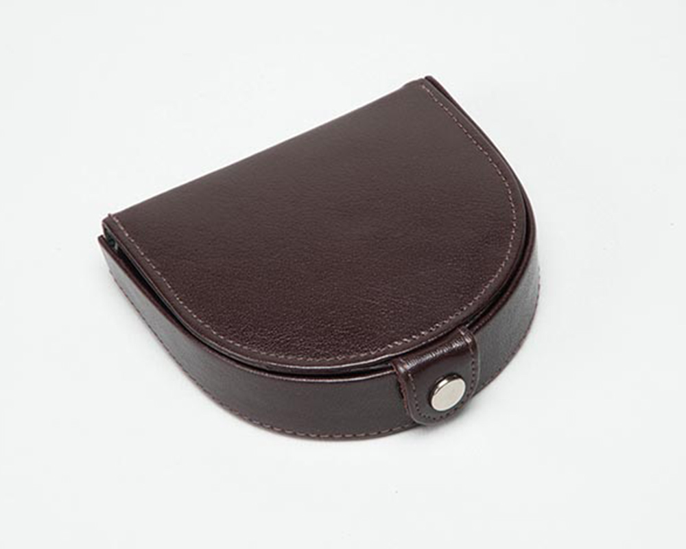 Brown Ranch Leather Men's Coin Purse The Leather Locker